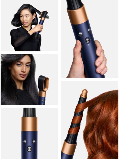 Dyson Airwrap I.d.™ Saç Şekillendirme ve Kurutma Seti Prusya Mavisi/Parlak Bakır 17378 - Dyson