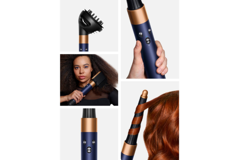 Dyson Airwrap I.d.™ Saç Şekillendirme ve Kurutma Seti Prusya Mavisi/Parlak Bakır 17378 - 2