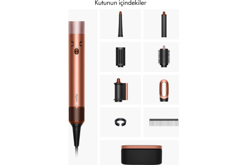 Dyson Airwrap Saç Şekilendirme Seti Amber Silk 19693 - 3