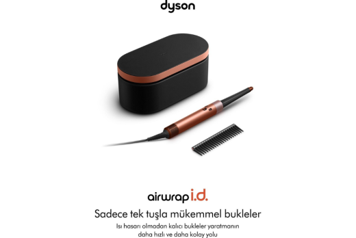 Dyson Airwrap Saç Şekilendirme Seti Amber Silk 19693 - 4