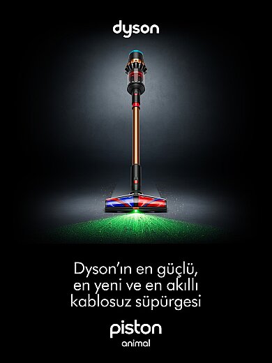 Dyson V16 Piston Animal Submarine Islak Kuru Dikey Süpürge 14841 - 16