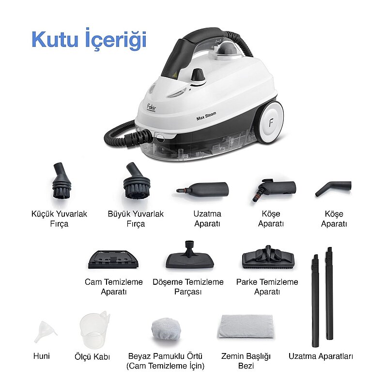 Fakir 41005250 Max Steam Buharlı Temizleyici - 4