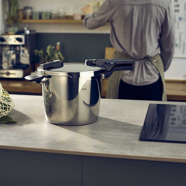 Fissler Vitaquick Elemental Düdüklü Tencere 6 Litre - 5