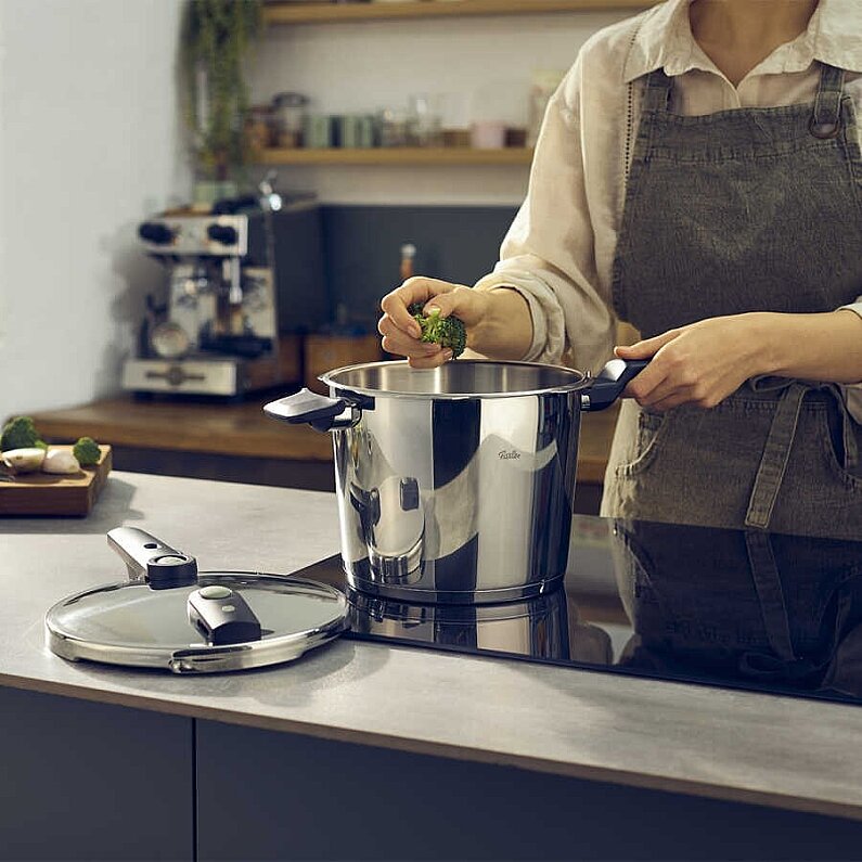 Fissler Vitaquick Elemental Düdüklü Tencere 6 Litre - 1