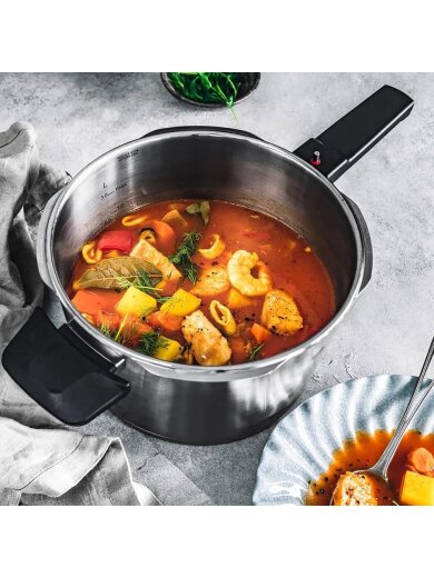 Fissler Vitaquick Glossy Düdüklü Tencere 6 Litre - 2