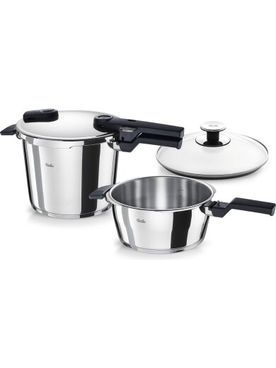 Fissler Vitaquick Glossy Düdüklü Tencere 6+3,5 Litre - Fıssler