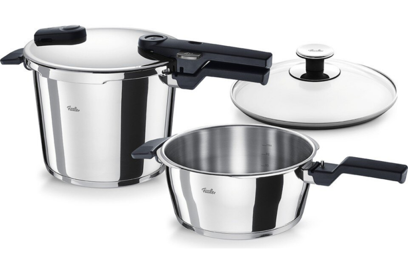 Fissler Vitaquick Glossy Düdüklü Tencere 6+3,5 Litre - 1