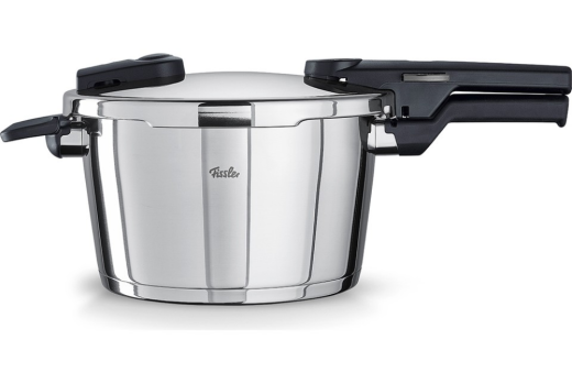 Fissler Vitaquick Glossy Düdüklü Tencere Black 4,5 Lt - Fıssler