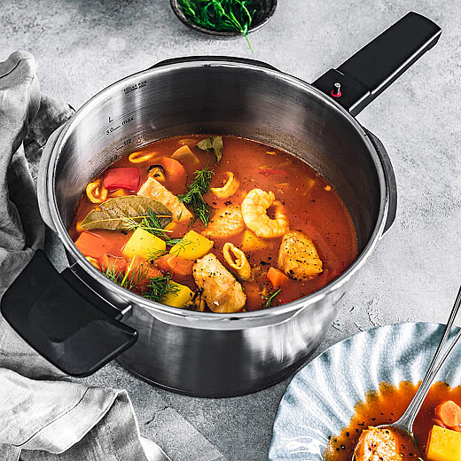 Fissler Vitaquick Premium Düdüklü Tencere 6 Litre - 8