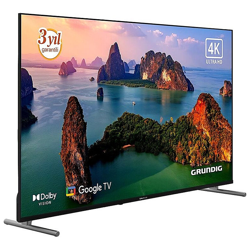 Grundig 65GKU750 65' 164 cm 4K UHD Google Smart TV Uydu Alıcılı - 2