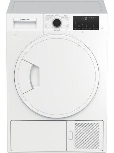 Grundig GDH 92 PCW 9 kg Çamaşır Kurutma Makinesi - Grundig