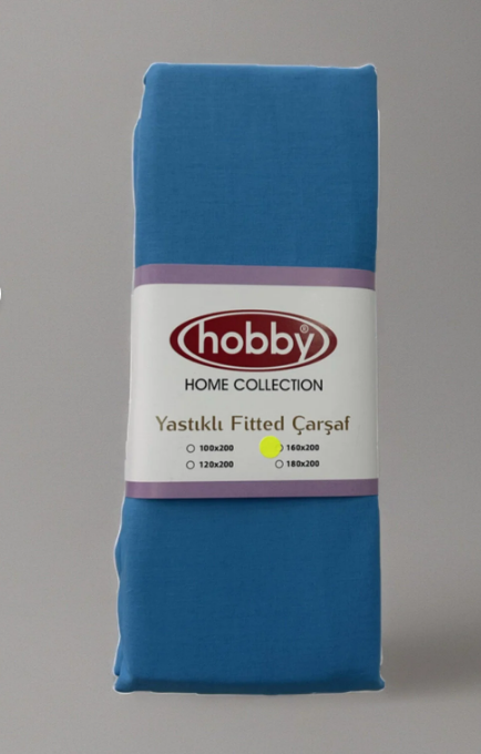 Hobby Fitted Yastıklı Çarşaf 160x200 Cm - 1