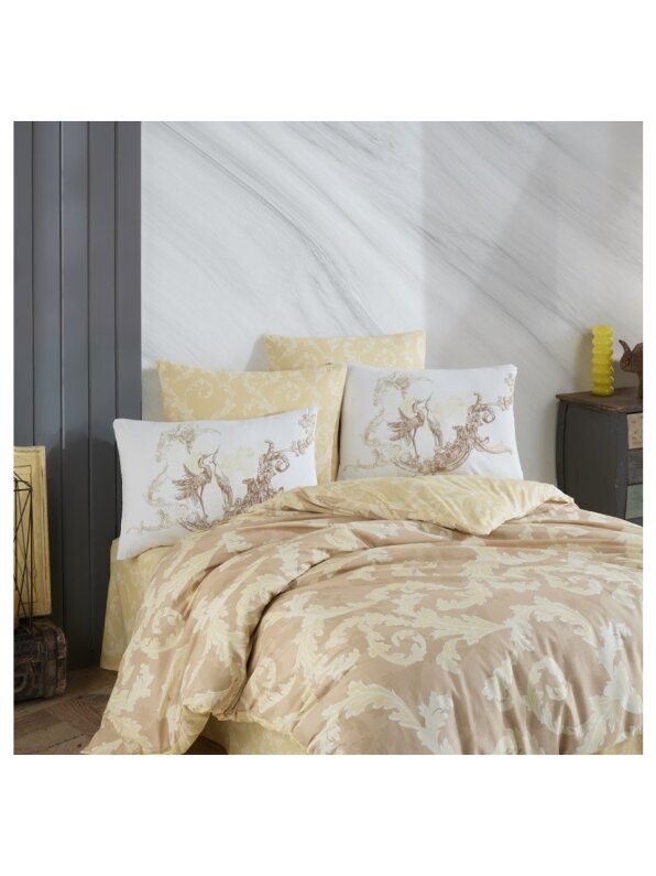 Hobby Ranforce Avangarde Krem Nevresim Takımı Ç.K. - 1