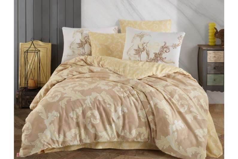 Hobby Ranforce Avangarde Krem Nevresim Takımı Ç.K. - 1