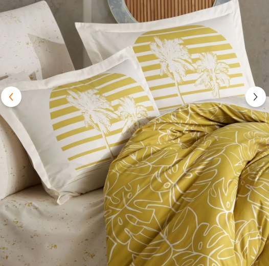 Hobby Ranforce Çift Kişilik Nevresim Takımı-Eva Hardal - 1