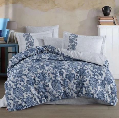 Hobby Ranforce Elsa Lacivert Çift Kişilik Nevresim Takımı - Hobby