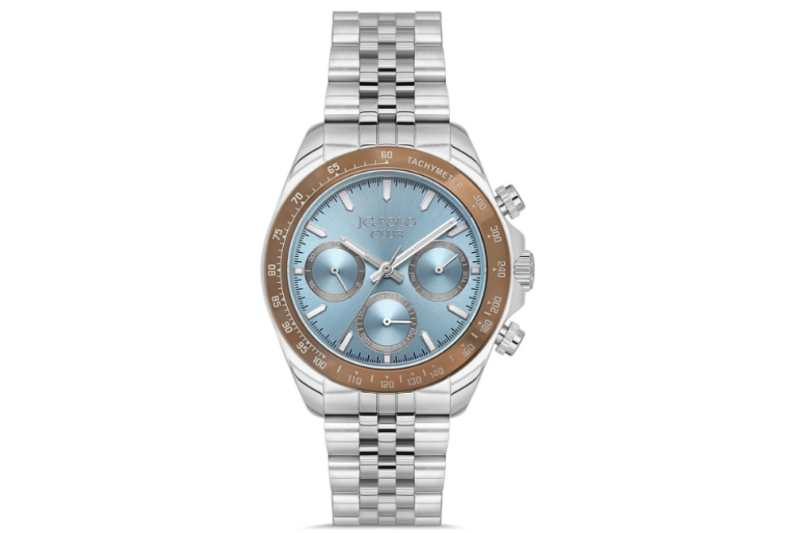 Jg.Polo Club JPC.1125 S04115M.4 Fonksiyonlu Metal Kol Saati - 1