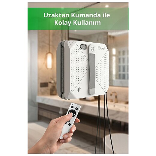 Kiwi KWC-7140 Cam Temizleme Robotu 3500PA - 4