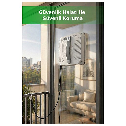 Kiwi KWC-7140 Cam Temizleme Robotu 3500PA - 5