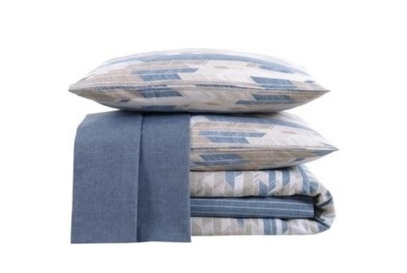 Kobyen Barry Nevresim Takımı İndigo Ç.K. - 2