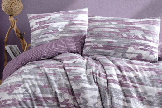 Kobyen Barry Nevresim Takımı Mürdüm Ç.K. - 2