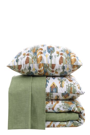 Kobyen Edna Nevresim Takımı Olive Ç.K. - 2