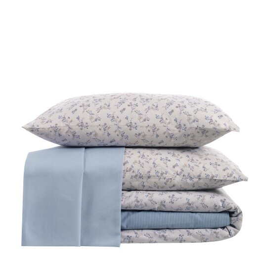 Kobyen Karmen Nevresim Takımı İndigo Ç.K. - 2