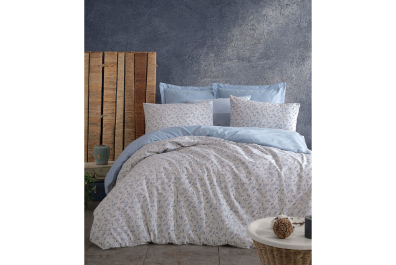 Kobyen Karmen Nevresim Takımı İndigo Ç.K. - 1