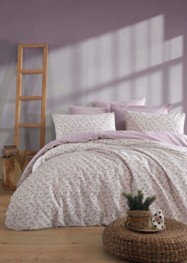 Kobyen Karmen Nevresim Takımı Mürdüm Ç.K. - 3