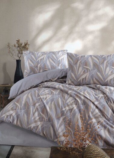 Kobyen Perry Nevresim Takımı Vizon Ç.K. - Kobyen