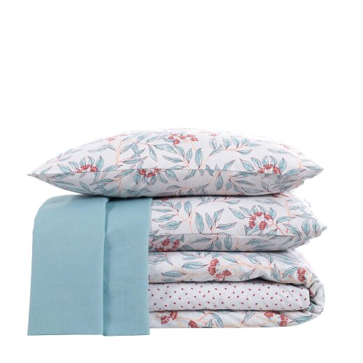 Kobyen Sharon Nevresim Takımı Blue Ç.K. - 2