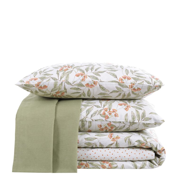 Kobyen Sharon Nevresim Takımı Olive Ç.K. - 2