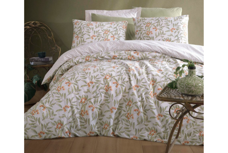 Kobyen Sharon Nevresim Takımı Olive Ç.K. - 1