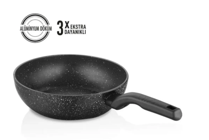 Korkmaz A1118 Ornella Wok 24x6,5 - 1