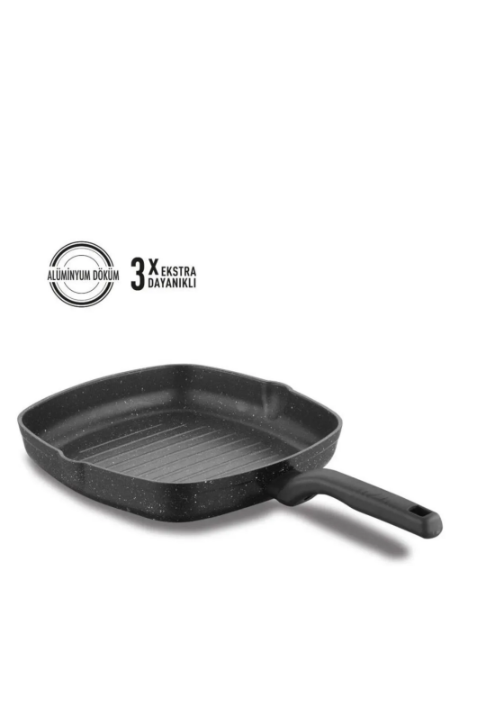 Korkmaz A1120 Ornello Kare Grıll Tava 28x28