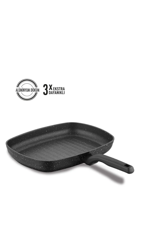Korkmaz A1121 Ornella Dikdörtgen Grıll Tava 35x25