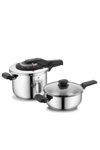 Korkmaz A168 Vita Plus Quattro 4 Parça Düdüklü Tencere - Korkmaz