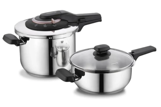 Korkmaz A168 Vita Plus Quattro 4 Parça Düdüklü Tencere - Korkmaz