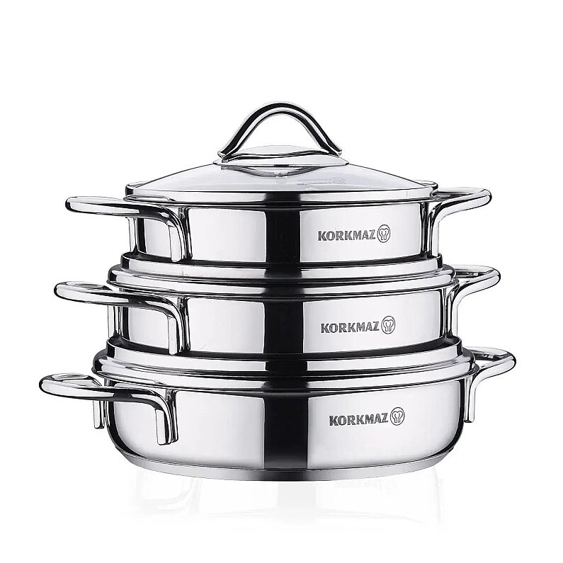Korkmaz A1805 Tombik Omlet Set - 1