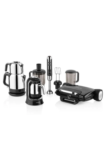 Korkmaz A1818 Nero 14 Parça Elektro Set - Korkmaz