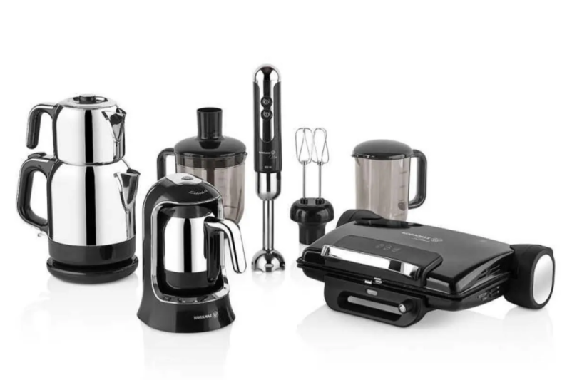 Korkmaz A1818 Nero 14 Parça Elektro Set - 1