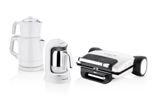 Korkmaz A1856 Vanilya 7 Parça Elektro Set - Korkmaz