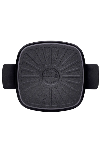 Korkmaz A2582 Casterra Kare Döküm Tencere 24X24X11,5 - 2