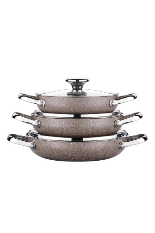 Korkmaz A2920 Browni 6 Parça Omlet Set Korkmaz A2920 Browni 6 Parça Omlet Set