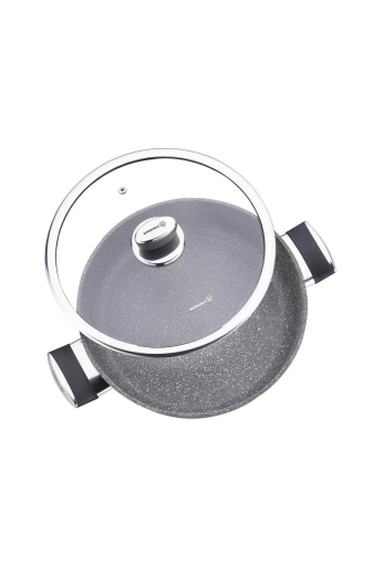 Korkmaz A3906 Palma Kısa Tencere 26x7 - 2