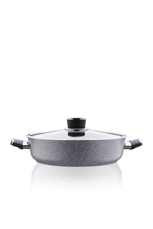 Korkmaz A3906 Palma Kısa Tencere 26x7 - 3