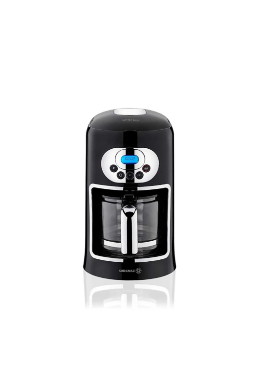 Korkmaz A866 Drippa Lcd Li Filtre Kahve Makinesi Siyah - 1