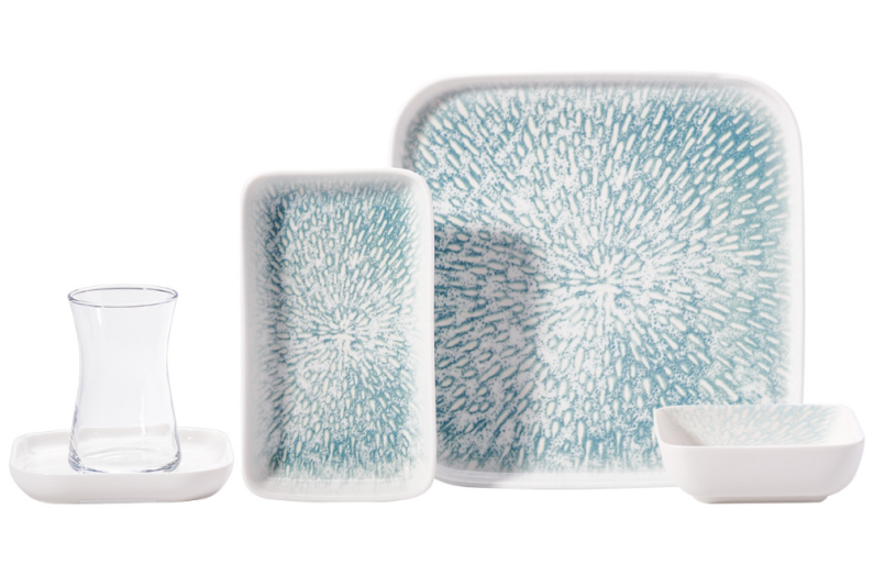 Korkmaz A8853 Plaza Coll 25 P. Kahvaltı Takımı - 1