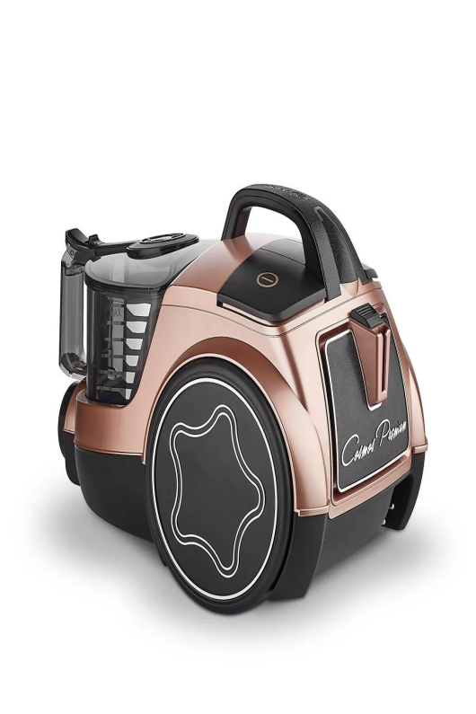 Korkmaz A902 Cosmos Premium Elektrikli Süpürge Rosagold Siyah Kumandalı - 2