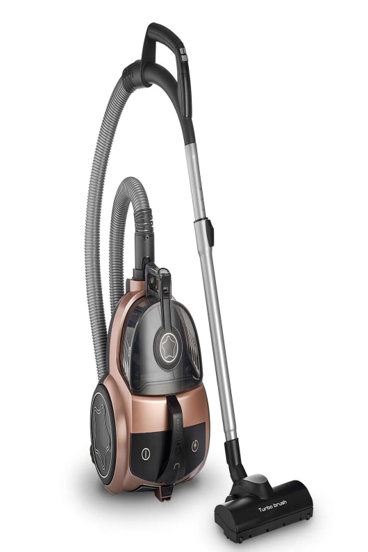 Korkmaz A902 Cosmos Premium Elektrikli Süpürge Rosagold Siyah Kumandalı - 3